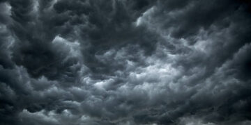 Dark, Ominous Clouds Promise Rain and poor Weather.