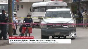 Por robo de $15 mil crimen en puesto de lotería. Noticias en tiempo real