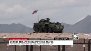 Un mega operativo en Santa Teresa-Anapra. Noticias en tiempo real