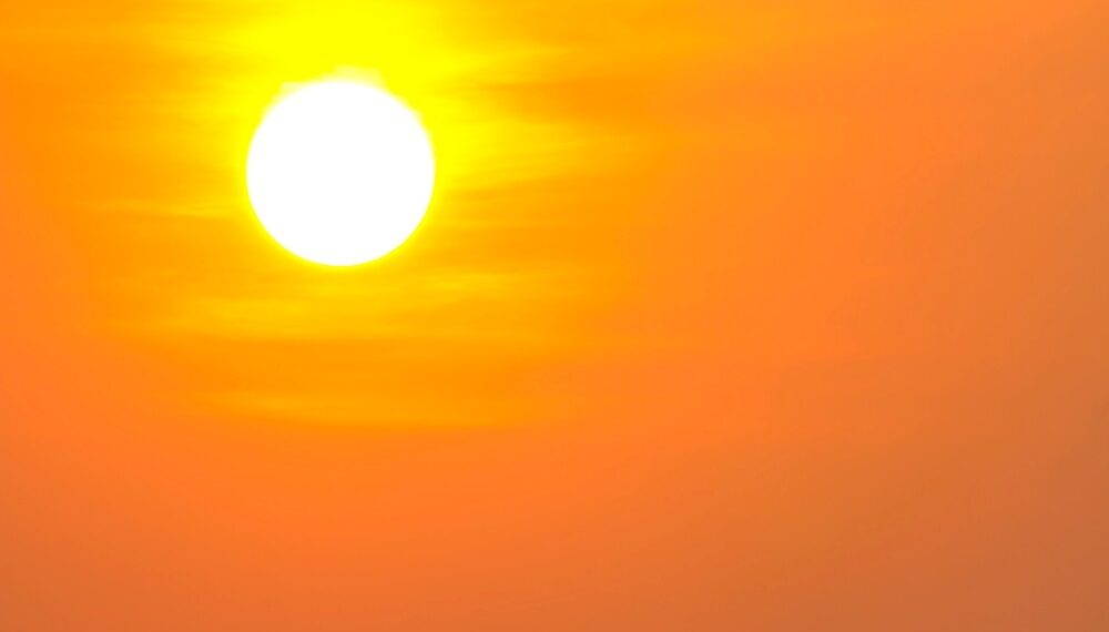 Heat wave hot sun, Climate change, makes heat Stroke