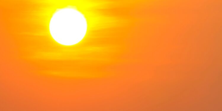 Heat wave hot sun, Climate change, makes heat Stroke
