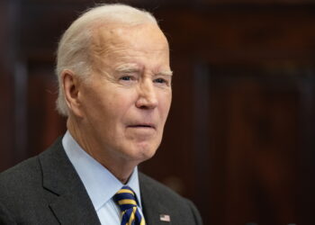 Washington (United States), 10/01/2025.- US President Joe Biden delivers remarks about today's jobs report and the state of the economy in the Roosevelt Room at the White House in Washington, DC, USA, 10 January 2025. EFE/EPA/LEIGH VOGEL / POOL
