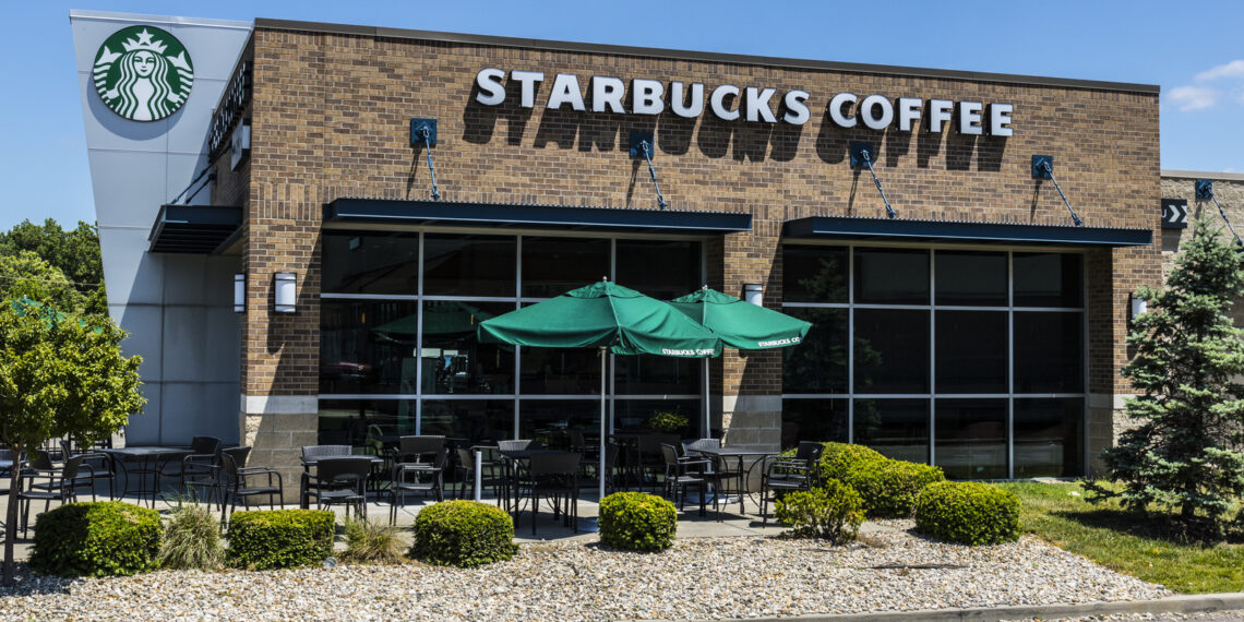 Indianapolis - Circa June 2017: Starbucks Retail Coffee Store. Starbucks Inclusion Academy prepares people with disabilities for retail jobs XIII