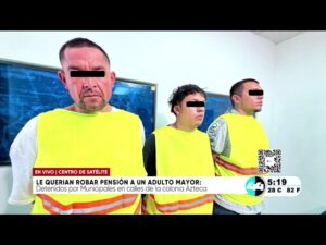 Le querían robar pensión a un adulto mayor