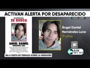 Activan alerta por desaparecido. Noticias en tiempo real
