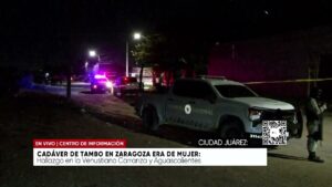 Cadáver de tambo en Zaragoza era de mujer. Noticias en tiempo real