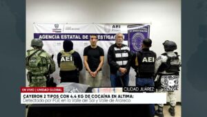 Cayeron 2 tipos con 4.4 kgs de cocaína en Altima. Noticias en tiempo real