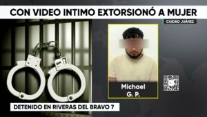 Con video intimo extorsionó a mujer. Noticias en tiempo real