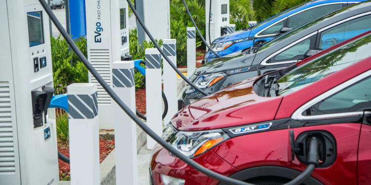 The new EVgo fast charging stations will offer 100-350-kilowatt capabilities to meet the needs of an increasingly powerful set of EVs coming to market.