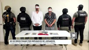 Se hicieron pasar por elementos de juzgados. Noticias en tiempo real