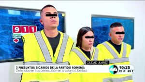 3 presuntos sicarios de la Partida Romero. Noticias en tiempo real