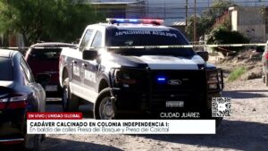 Cadáver calcinado en colonia Independencia. Noticias en tiempo real
