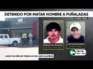 Detenido por matar de 30 puñaladas hombre. Noticias en tiempo real