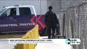 Hubo antidoping sorpresivo en CGSV y SSPM. Noticias en tiempo real