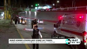 Murió hombre atropellado sobre Las Torres. Noticias en tiempo real