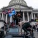 TOPSHOT - Supporters of US President Donald Trump protest outside the US Capitol on January 6, 2021, in Washington, DC. - Demonstrators breeched security and entered the Capitol as Congress debated the a 2020 presidential election Electoral Vote Certification. (Photo by ALEX EDELMAN / AFP)