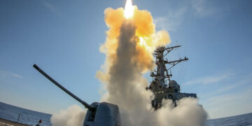 190911-N-US295-1001 
ATLANTIC OCEAN (Sept. 11, 2019) The Arleigh-Burke class guided-missile destroyer USS Stout (DDG 55) launched a Standard Missile (SM) 2 during a missile exercise (MSLEX). MSLEXs are designed to maintain readiness, proficiency and lethality. (U.S. Navy photo by Lt. Laura Radspinner/Released)