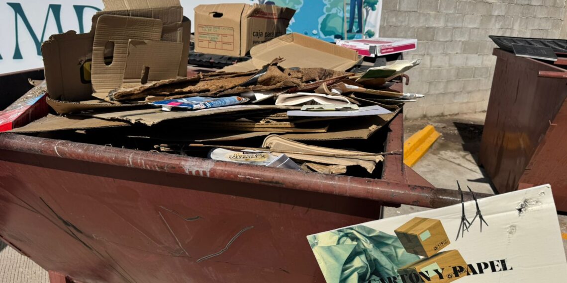 Punto Limpio de Ecología en Ciudad Juárez recibe hasta cuatro toneladas de residuos diarios