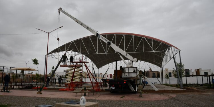 Avanza al 85% mejoramiento del parque Kanilaka Nawa en Reserva del Valle