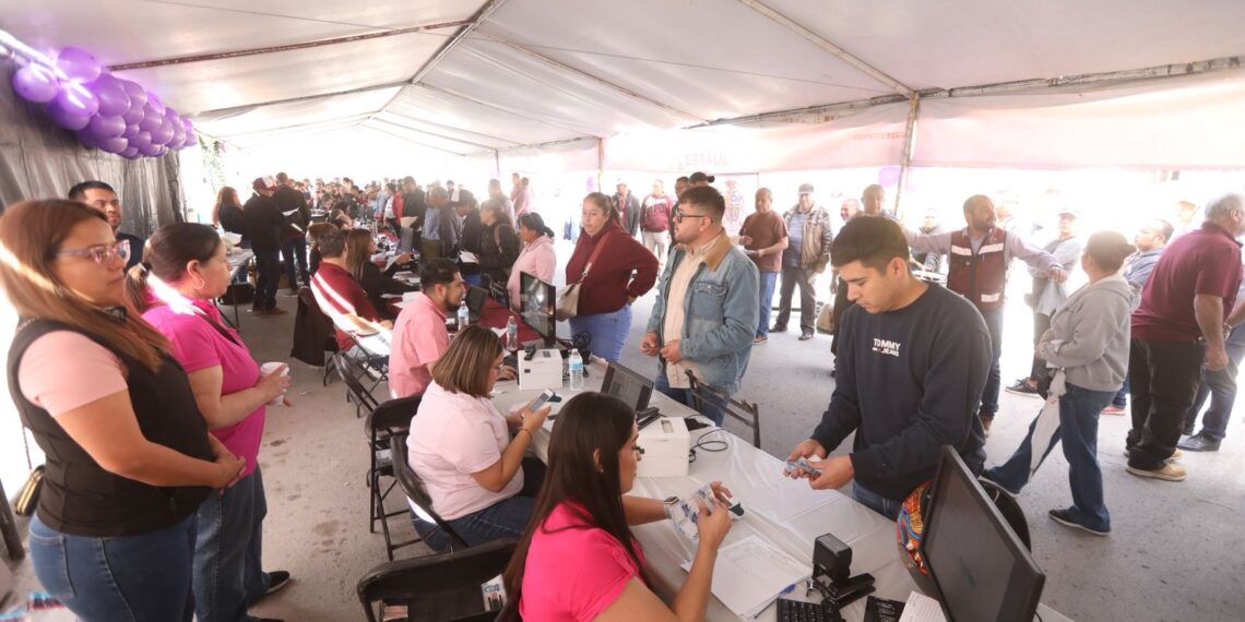 Llevan servicios municipales a Tierra y Libertad previo a Cruzada por Juárez
