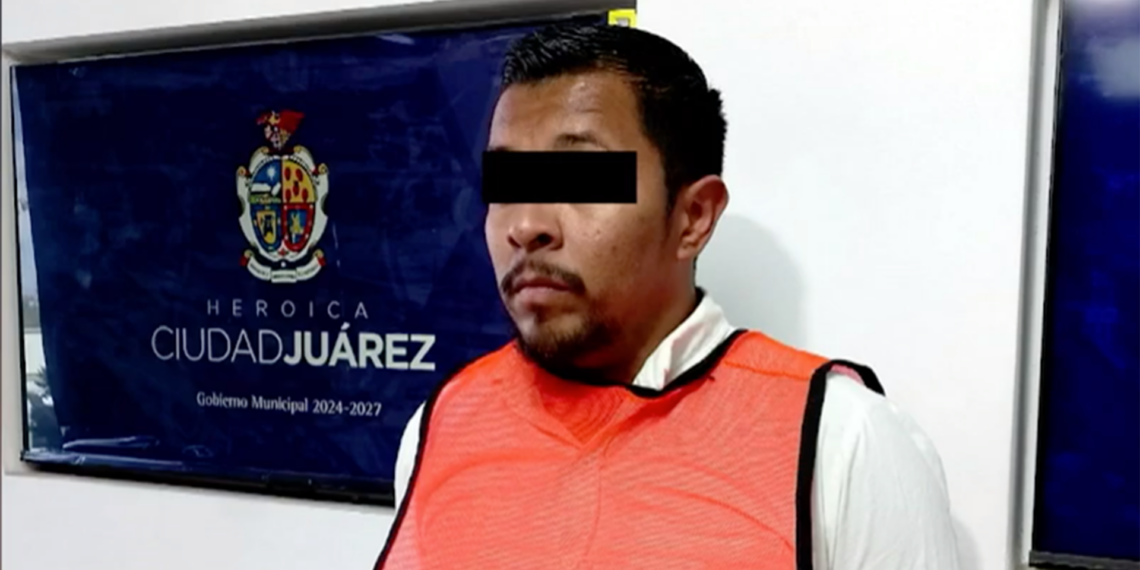 Detienen a hombre por agred.r a sus hijos en la Zona Centro de Ciudad Juárez