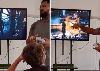 Profesor se vuelve viral por enseñar la Revolución Industrial con videojuego en clase