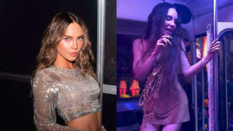 Belinda causa polémica tras fingir as.lto en CDMX durante campaña rumbo al Mundial 2026