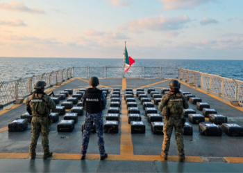 Marina asegura cerca de 2 toneladas de cocaína en operativo marítimo frente a Acapulco
