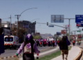 Marcha del 8M en Juárez reúne a cientos de mujeres contra la violencia de género