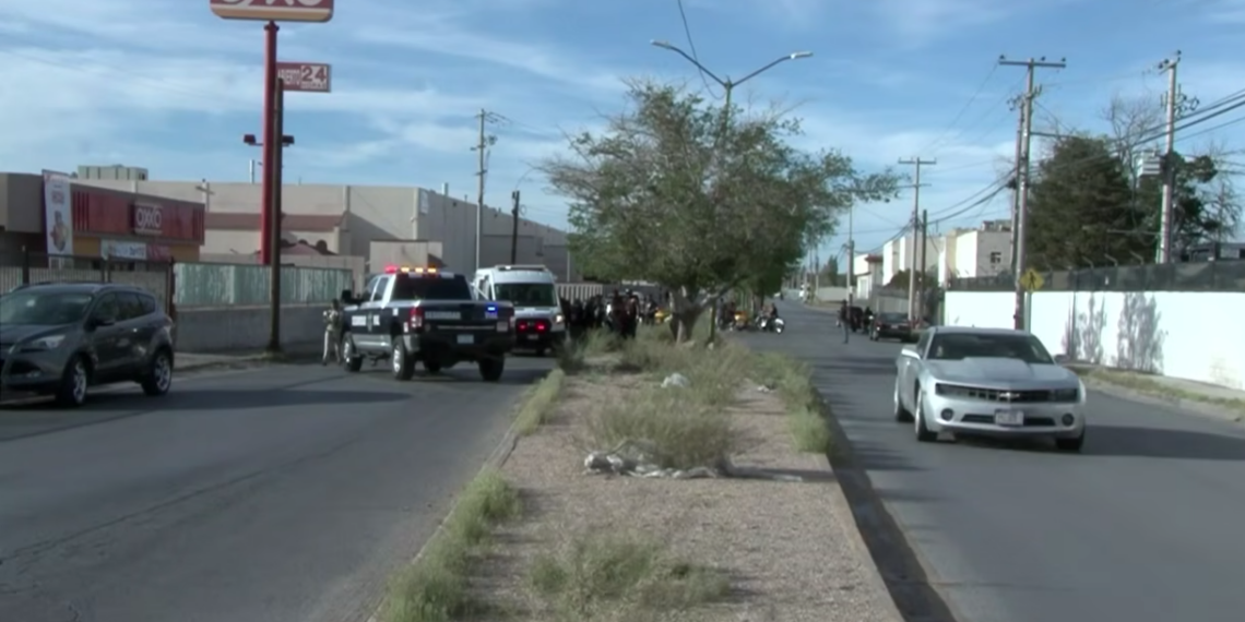 Motociclista mu.re tras brutal choqu. en Parque Industrial Omega