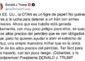 OTAN se deslinda de guerra con Irán y desata críticas de Trump