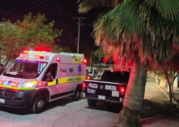 Detienen a sujeto por agredir a su pareja frente a sus hijos en Torreón; vecinos intervinieron