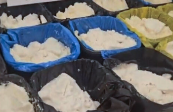 España asegura 625 kilos de metanfet.mina ocultos en aceite de coco; cae “El Notario”