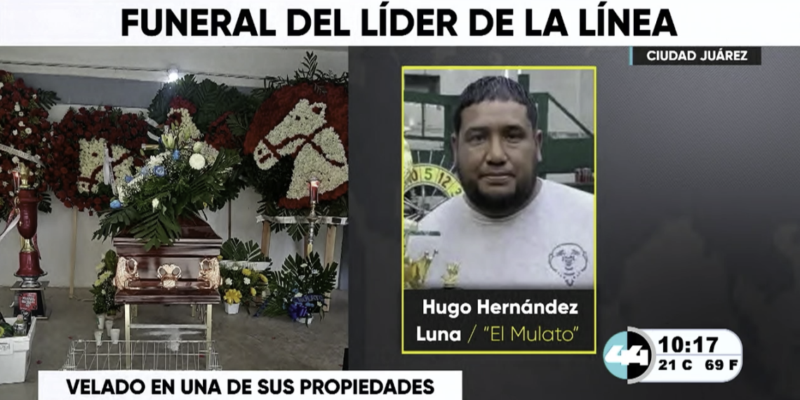 Funeral del líder de la línea