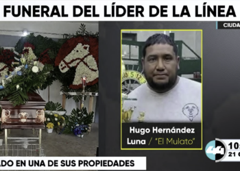 Funeral del líder de la línea