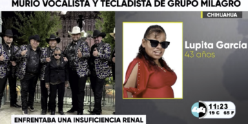 Murió vocalista y tecladista de Grupo Milagro