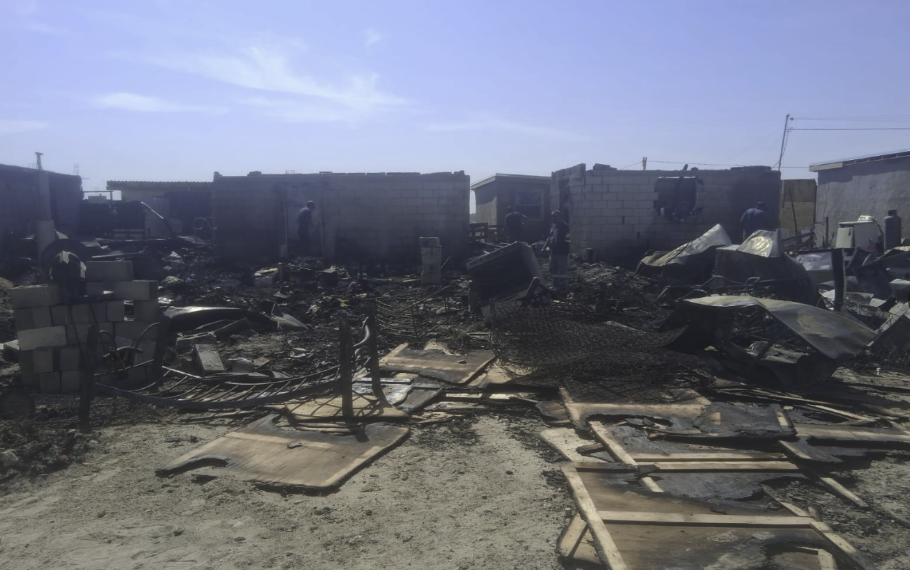 Incendio consume vivienda en Tierra Nueva; vecinos viven momentos de pánico