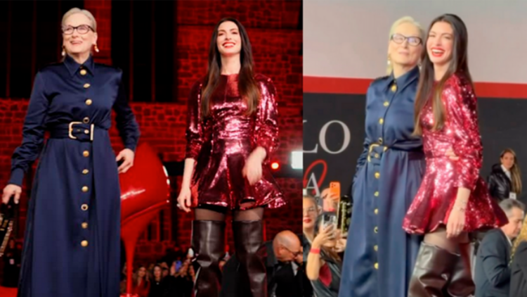 Meryl Streep y Anne Hathaway desatan conversación en México durante promoción de ‘El Diablo Viste a la Moda 2’