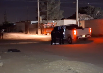 Localizan cuerpo enc.bijado en la colonia Papalote en Ciudad Juárez