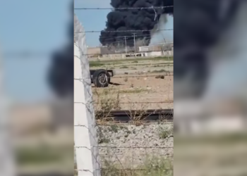 Impresionante columna de humo alarma al sur de Ciudad Juárez; preocupa aumento de contaminación