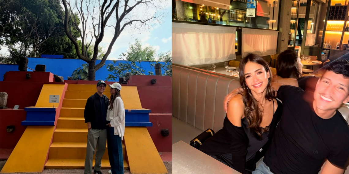 Jessica Alba presume escapada romántica en Ciudad de México con el actor Danny Ramírez