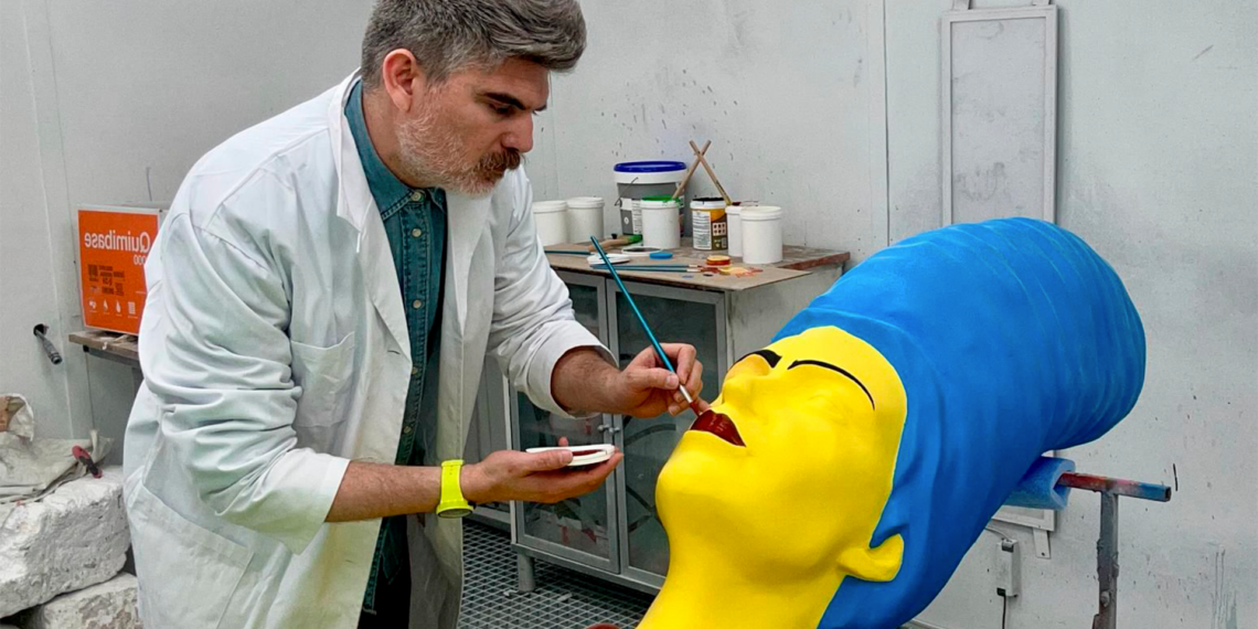 IPACULT impulsa arte urbano con escultura temporal en el Centro Histórico de Juárez