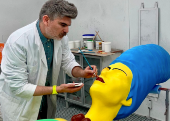 IPACULT impulsa arte urbano con escultura temporal en el Centro Histórico de Juárez