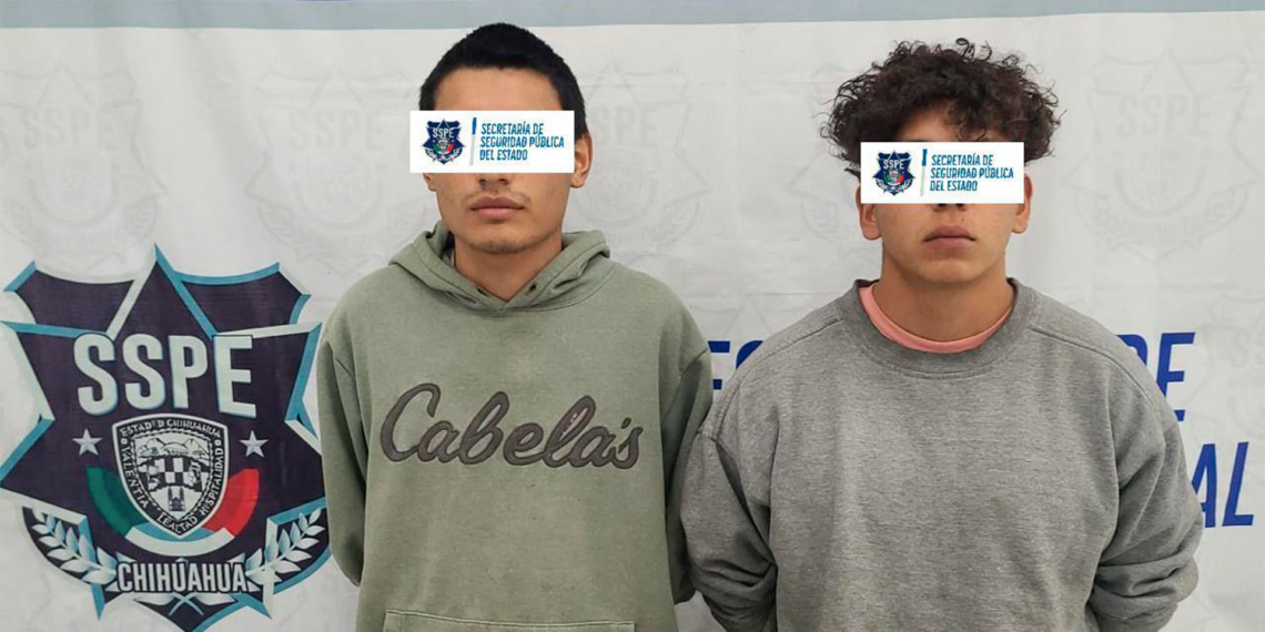 Golpe al narc.menude. en Juárez: detienen a dos con más de 2.9 kilos de mar.huan.