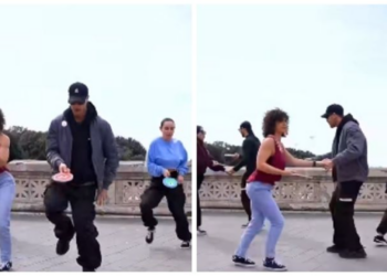 Video de jóvenes combinando ping pong y baile se vuelve viral en redes sociales