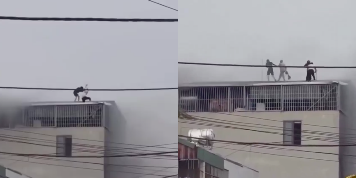 Héroes sin capa: rescatan a 7 personas de incendio en edificio en Vietnam