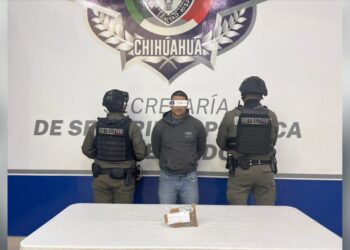 Detienen a sospechoso de h0mic1dio con mar1huan@ en Ciudad Juárez