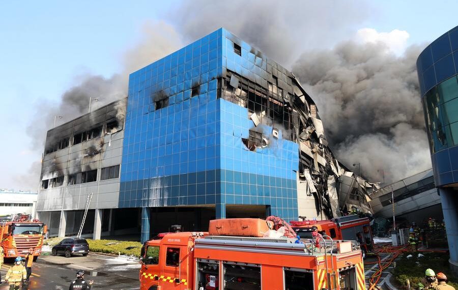 Incendio en fábrica automotriz en Corea del Sur deja al menos 50 heridos; 35 en estado grave