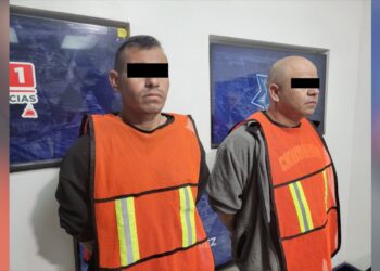 Detienen a dos hombres tras robo con v.olenc.a en la colonia Primero de Septiembre