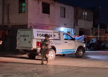 Ases.nan a hombre a b.l.zos dentro de desponchadora en Campestre Virreyes